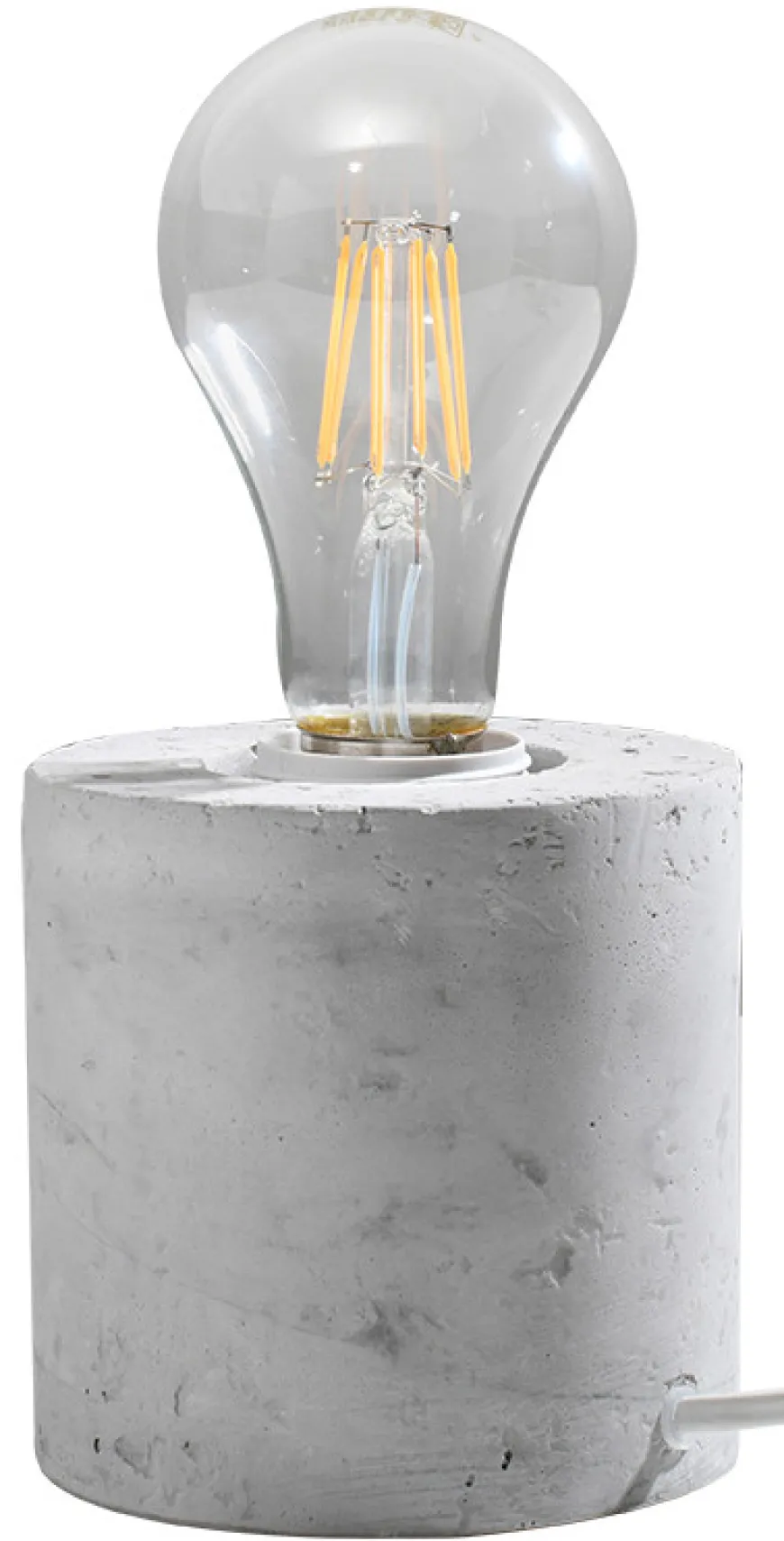 Lampa biurkowa SALGADO beton - Sollux