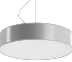 Lampa Wisząca ARENA 45 Szara - Sollux