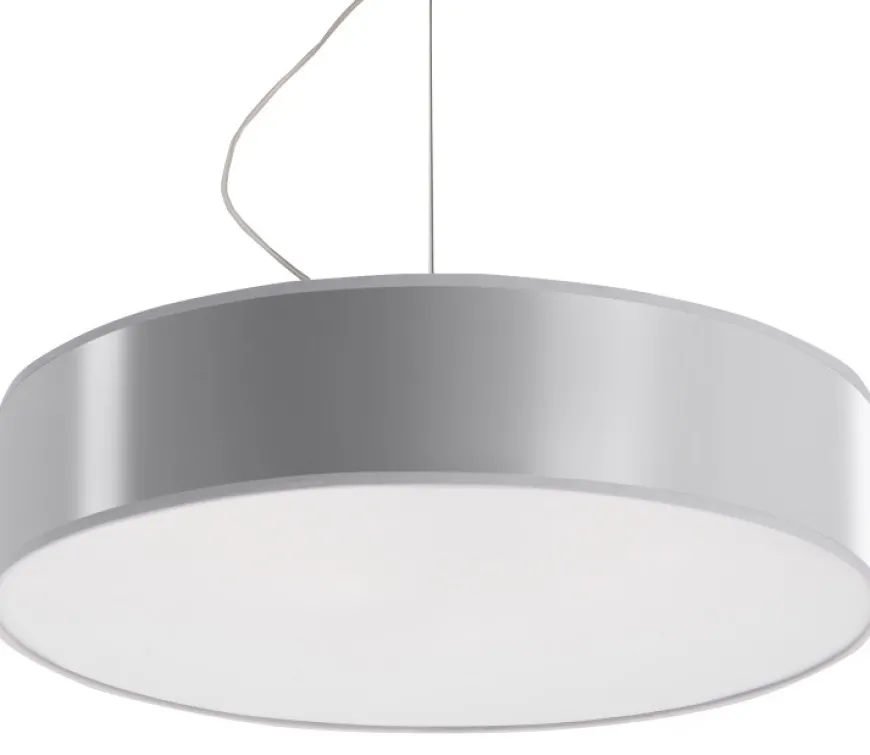 Lampa Wisząca ARENA 45 Szara - Sollux