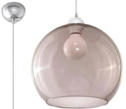 Lampa Wisząca BALL Grafit - Sollux