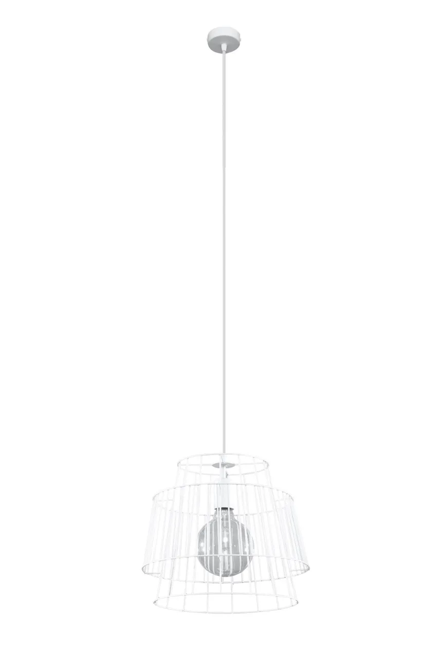 Lampa wisząca GATE biały - Sollux