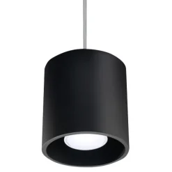 Lampa Wisząca ORBIS 1 Czarny - Sollux
