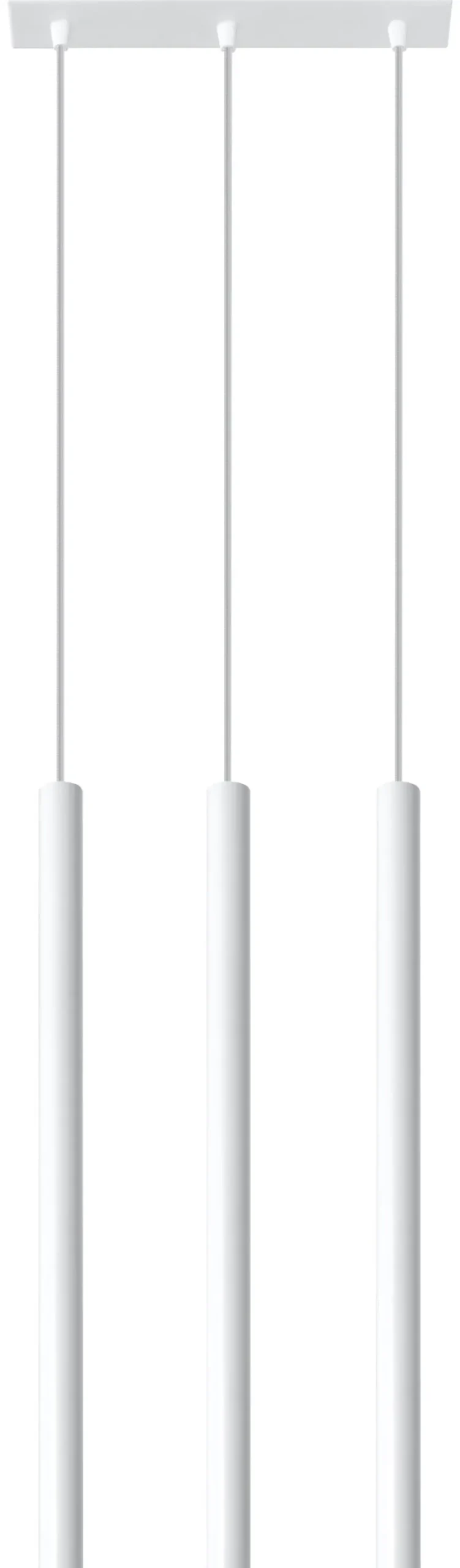 Lampa Wisząca PASTELO 3 Biała - Sollux