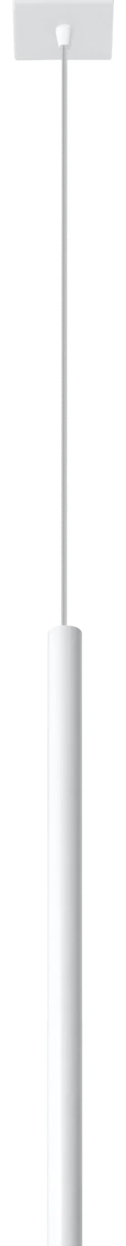 Lampa Wisząca PASTELO 1 Biała - Sollux