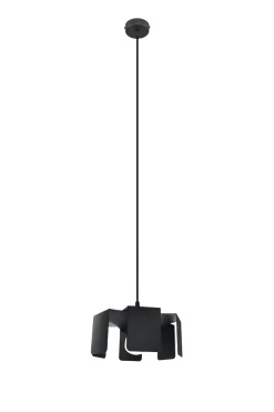 Lampa wisząca TULIP czarny - Sollux