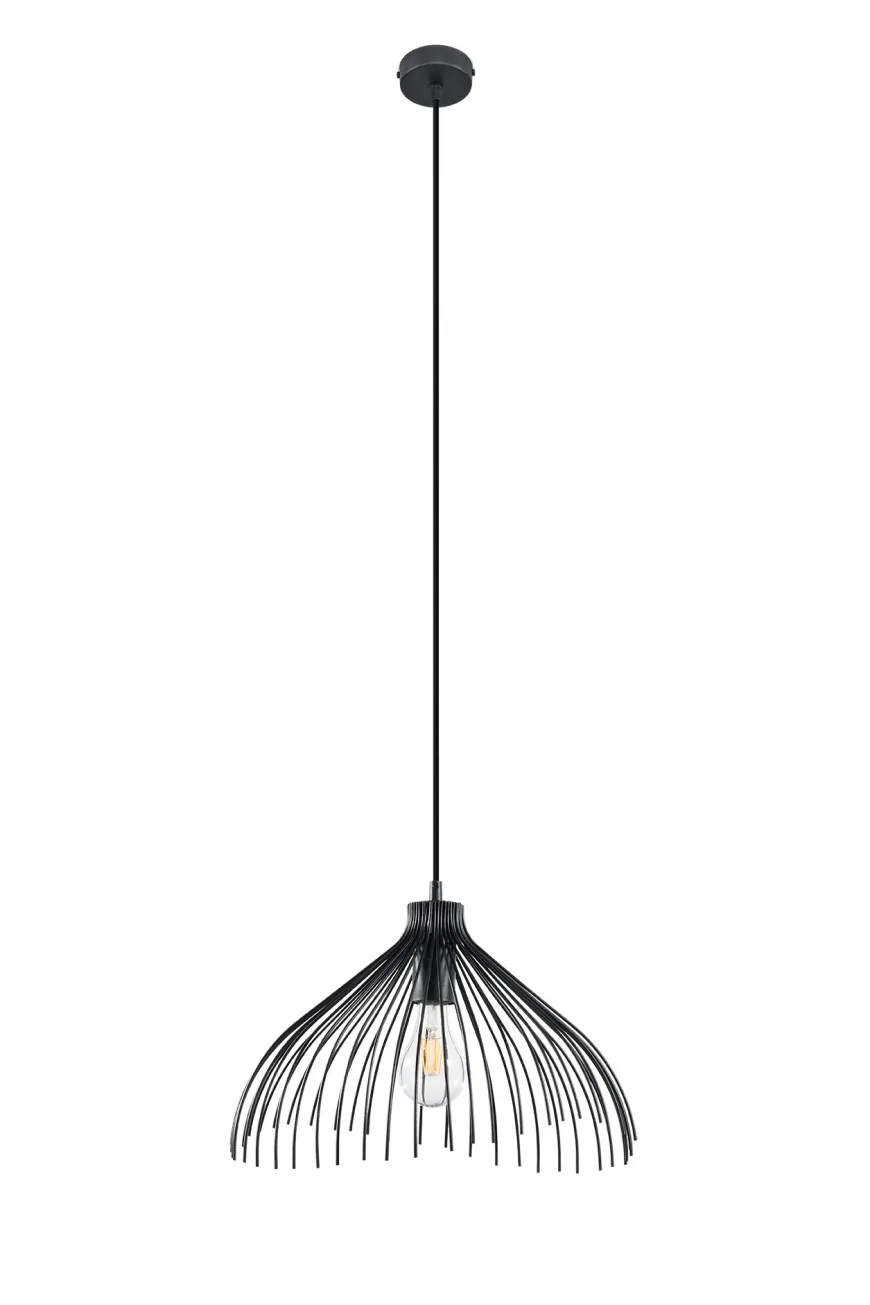 Lampa wisząca UMB czarny - Sollux