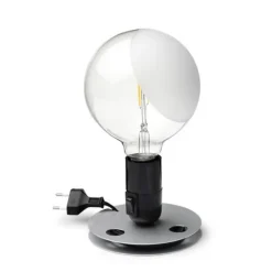 Lampadina LED czarny - Flos - lampa biurkowa
