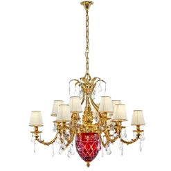 Lara 4400/12+3-Sh/P - Possoni - lampa wisząca