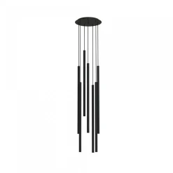 Laser 1000 Black VII - Nowodvorski - lampa wisząca nowoczesna