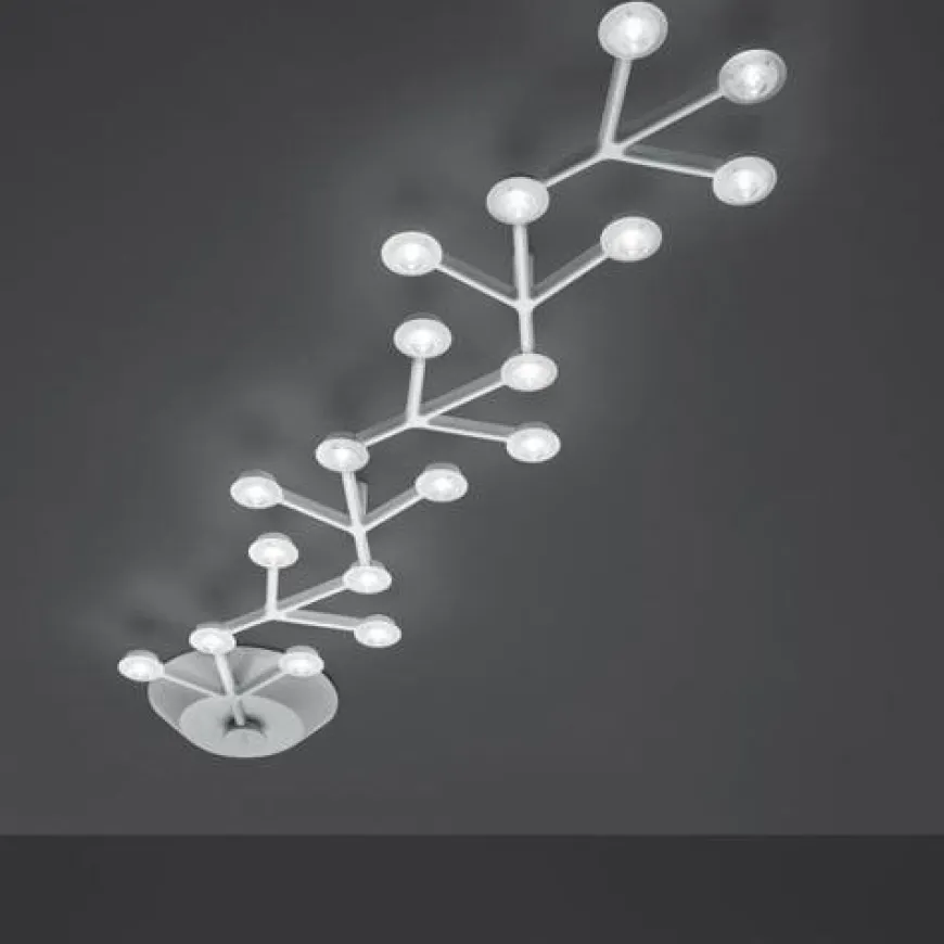 Led Net Line L125 biały lakier - Artemide - lampa sufitowa