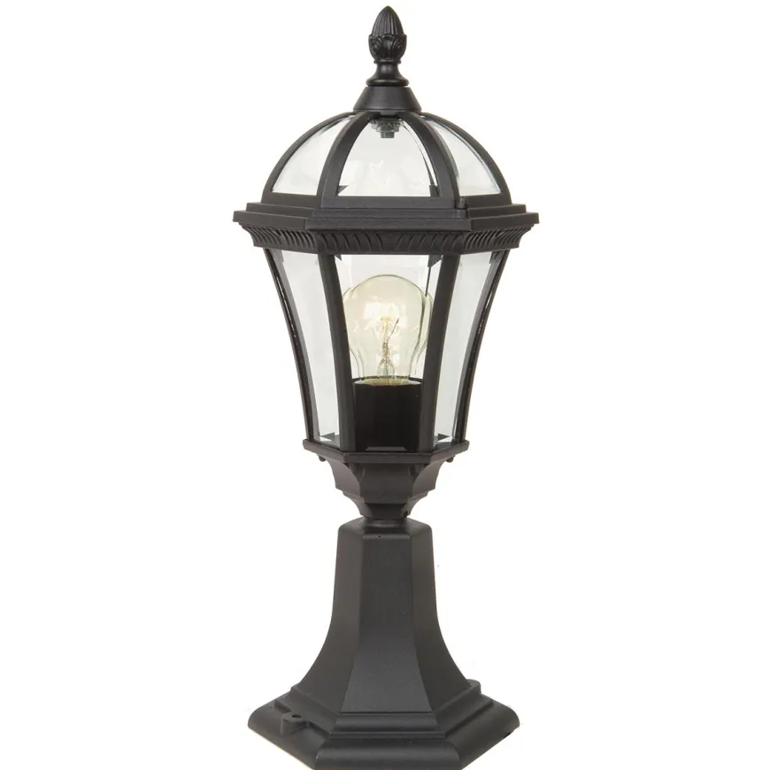 Ledbury Black - Elstead Lighting - lampa stojąca ogrodowa