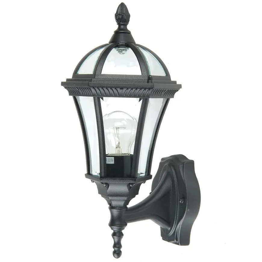 Ledbury Black - Elstead Lighting - kinkiet ogrodowy