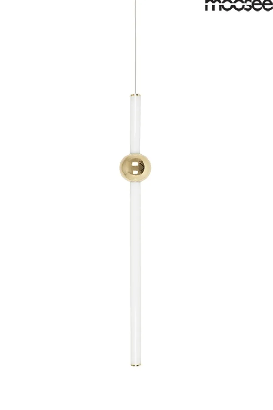 Libra 60 In Biała / Złota - Moosee - lampa wisząca