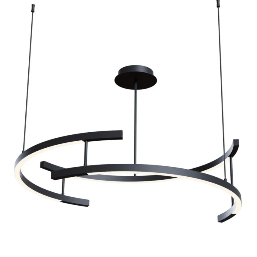 Line czarny Led - Maytoni - zwis