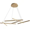 Line gold Led - Maytoni - lampa wisząca