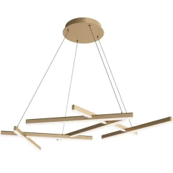 Line gold Led - Maytoni - lampa wisząca