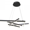 Line Led Black - Maytoni - żyrandol nowoczesny