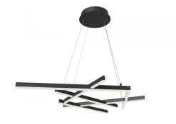 Line Led Black - Maytoni - żyrandol nowoczesny
