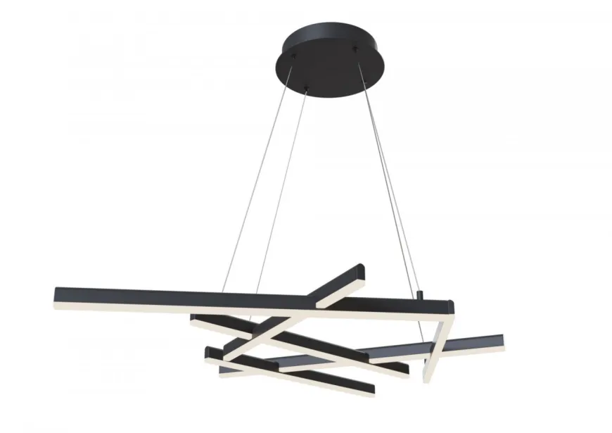 Line Led Black - Maytoni - żyrandol nowoczesny
