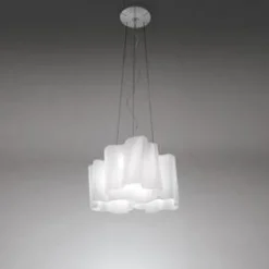 Logico Ø45 biały - Artemide - lampa wisząca