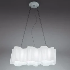 Logico L66 biały satynowy - Artemide - lampa wisząca