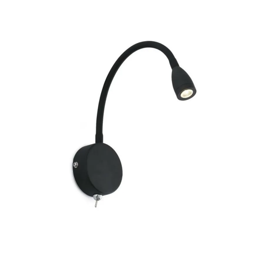 Loke H20 czarny - Faro - lampa ścienna