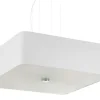 Lokko 45 Biały - SOLLUX LIGHTING - lampa wisząca