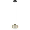 Lomica Gold I - Italux - lampa wisząca