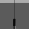 Loopez 1 Czarny/Chrom - SOLLUX LIGHTING - lampa wisząca