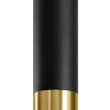 Loopez Czarny/Złoty - SOLLUX LIGHTING - lampa sufitowa