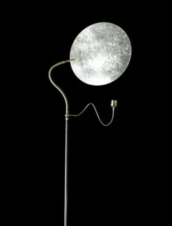 Luce d’Oro F srebrny - Catellani & Smith - lampa podłogowa