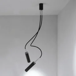 Lucenera 206 czarny - Catellani & Smith - lampa wisząca
