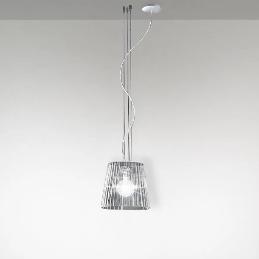 Lume Ø35 przezroczysty - De Majo - lampa wisząca