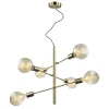 Madalyn Antique Bronze VI - Italux - lampa wisząca