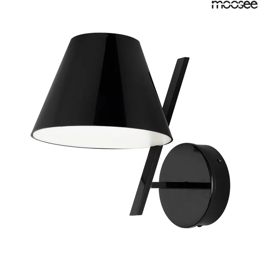 Mago Czarna - Moosee - lampa ścienna
