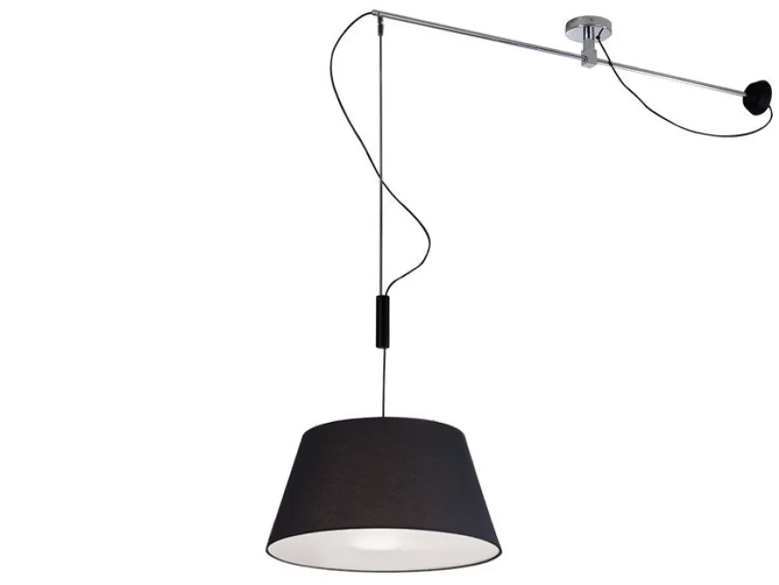 MALAGA BLACK - Azzardo - lampa wisząca