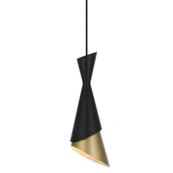 Malia Black-Gold I - Italux - lampa wisząca