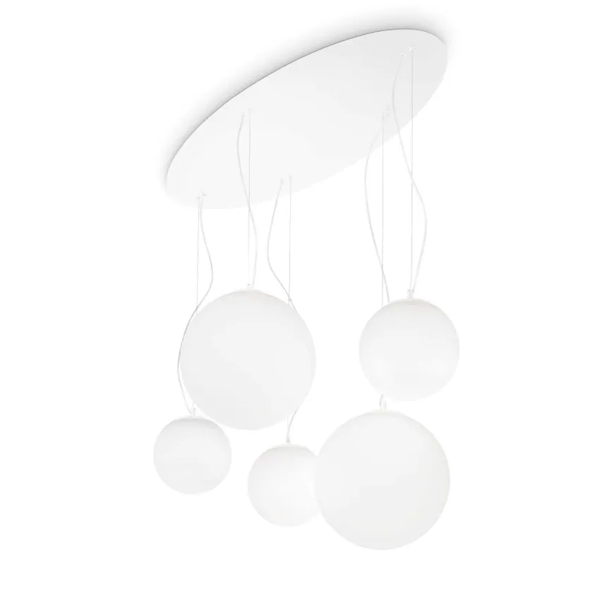 MAPA BIANCO SP5 - Ideal Lux - lampa wisząca