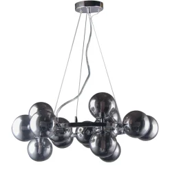 Marbelio black Ø58 - Italux - lampa wisząca
