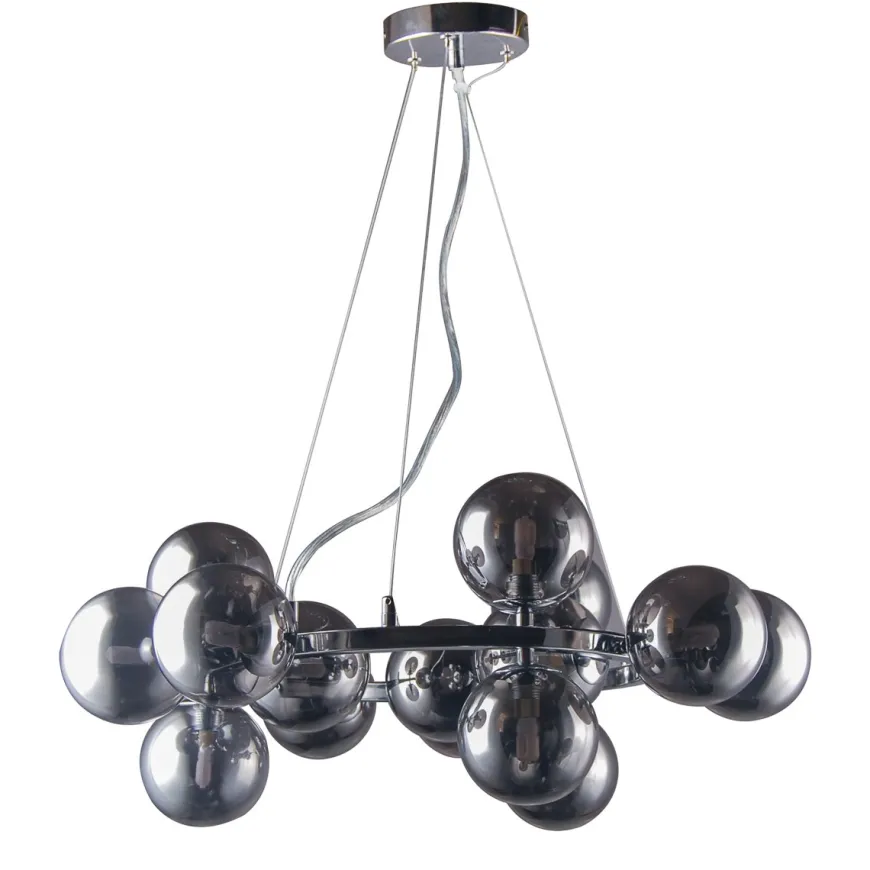Marbelio black Ø58 - Italux - lampa wisząca