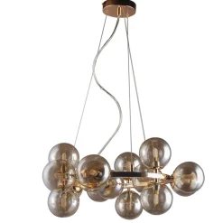 Marbelio gold Ø58 - Italux - lampa wisząca