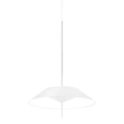 Mayfair Ø30 biały matowy - Vibia - lampa wisząca
