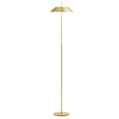 Mayfair H147 satyna matowa złoty - Vibia - lampa podłogowa