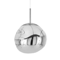 Melt Mini Led Ø28 chrom - Tom Dixon - lampa wisząca