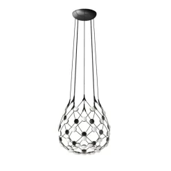 Mesh Ø55 czarny - Luceplan - lampa wisząca