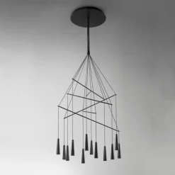 Mikado LA12 S czarny - Morosini - lampa wisząca