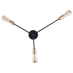 Mill Black-Gold III 9136 - Nowodvorski - kinkiet nowoczesny