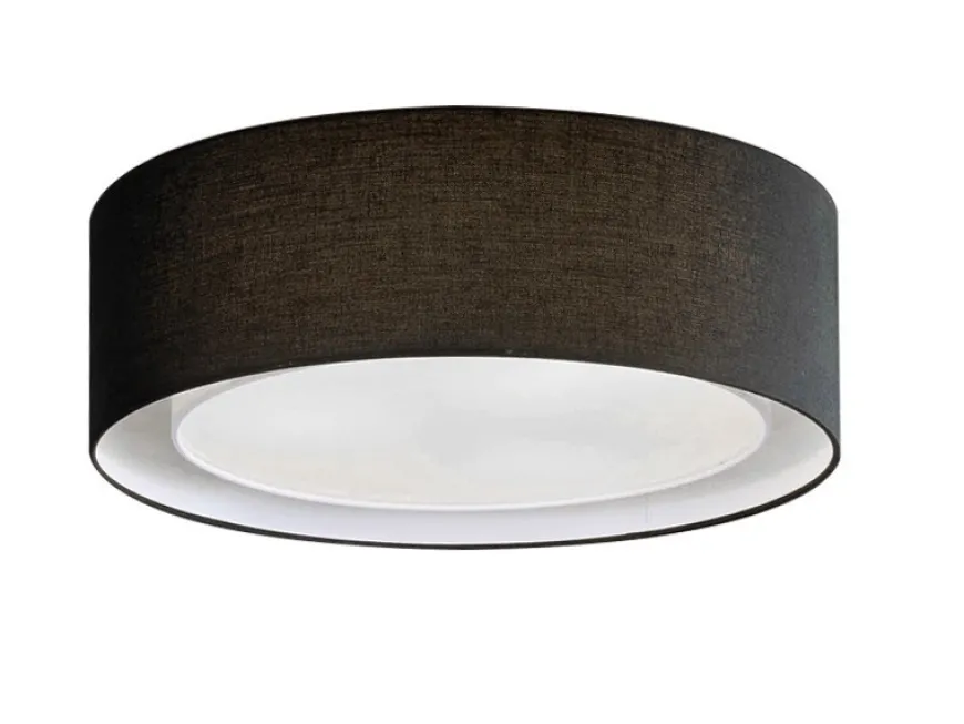 MILO BLACK - Azzardo - plafon/lampa sufitowa