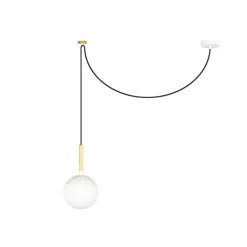 Mine Ø18,5 biały - Faro - lampa wisząca