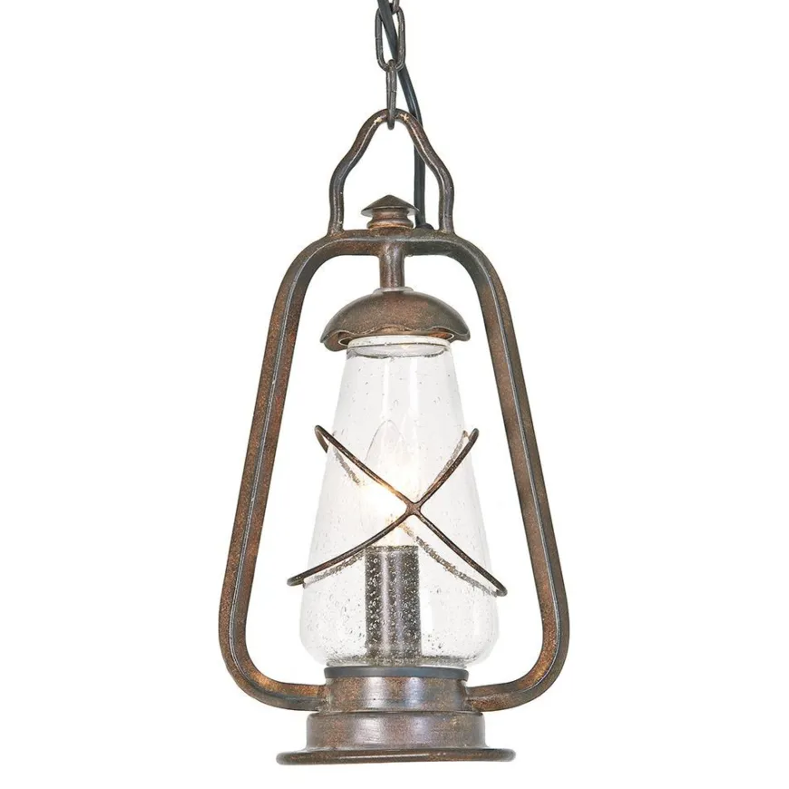 Miners Old Bronze - Elstead Lighting - lampa wisząca ogrodowa